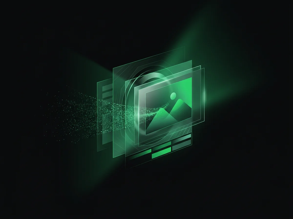 AI image generator workspace illustration