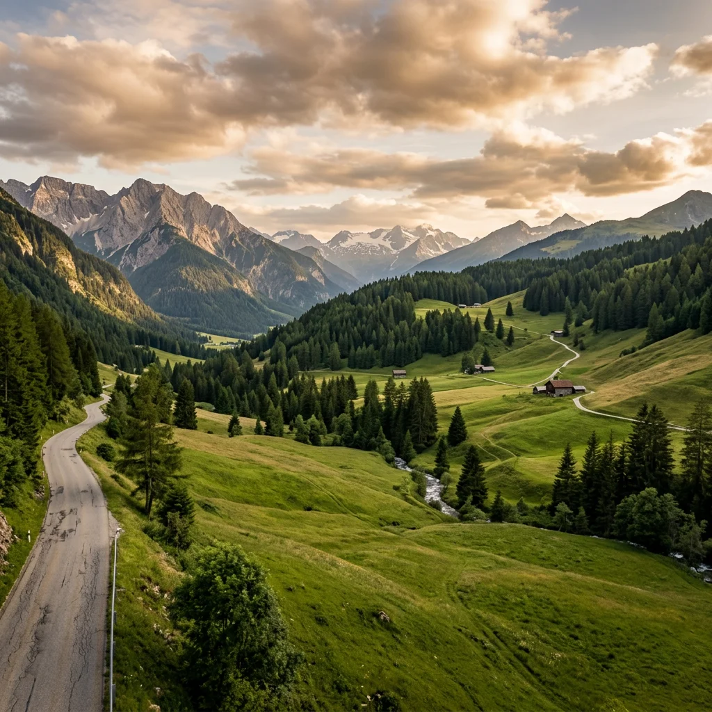 Extend the background into a wide banner crop